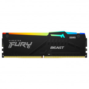 ' Kingston Fury Beast Black RGB DDR5-6000 64GB (2x32GB) 40-40-40 1.35V XMP 3