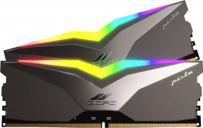   DDR5  32Gb 6200MHz (2*16Gb) OCPC PISTA RGB C36 Titan, Retail Kit (MMPT2K32GD562C36T) 4