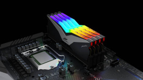   DDR5  32Gb 6200MHz (2*16Gb) OCPC PISTA RGB C36 Titan, Retail Kit (MMPT2K32GD562C36T) 7