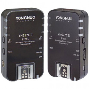  YongNuo YN-622C II Wireless Flash Trigger Transceiver Canon 5