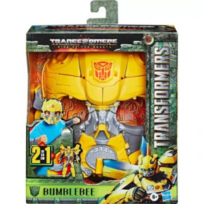  Hasbro Transformers Rise of The Beasts Movie Bumblebee 2-in-1 Converting Roleplay Mask Action Figure (F4121_F4649)