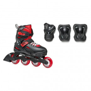  Rollerblade Fury Combo 2023 black-red (33-38) 07373600-741-33-38