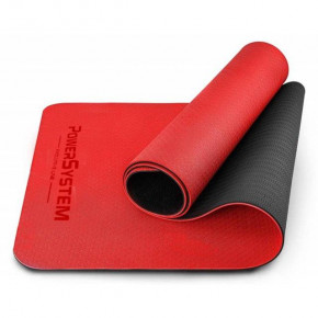      Power System Yoga Mat Premium PS-4060 Red 3