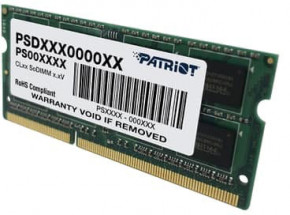    Patriot DDR3 1600 4GB (PSD34G1600L2S) 3