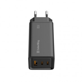    ColorWay GaN3 Pro Power Delivery (2USB Type-C PDx3A;1USBx3A) Black (CW-CHS039PD-BK) 3
