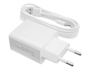    LogicPower 1USB 2.4A -013 White (LP9625) + cable Type-C