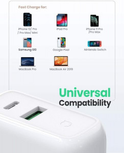    UGREEN CD170 36W USB + Type-C Charger () 6