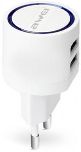    Awei C-900 Travel charger + Micro cable 2USB 2.1A White 3