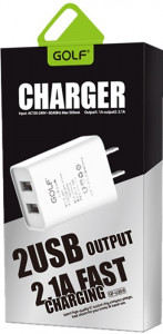    Golf GF-U206Q Travel charger Quick Charge 3.0 1USB 3A White 3