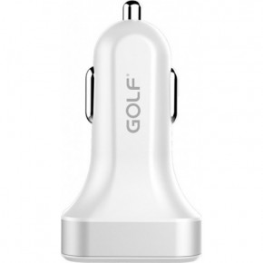    () GOLF GF-C12  3 USB, White