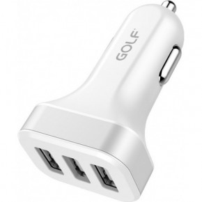    () GOLF GF-C12  3 USB, White 5