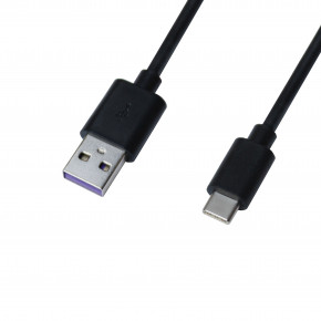    Grand-X 1xUSB 2.4 Black +  USB Type C (CH-55T) 3