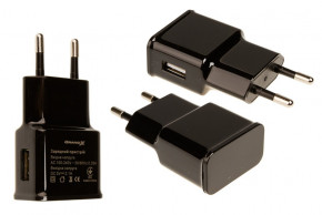    Grand-X 1USB 2.1 Black (CH-03UMB) + cable MicroUSB