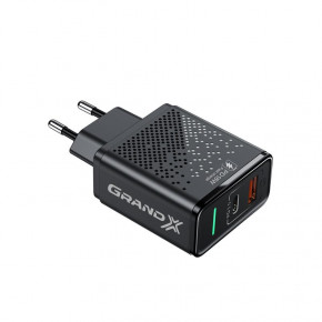    Grand-X Power Delivery 6--1 PD 3.0 Q3.0 AFCSCPFCPVOOC 1USB+1TypeC 18W  3