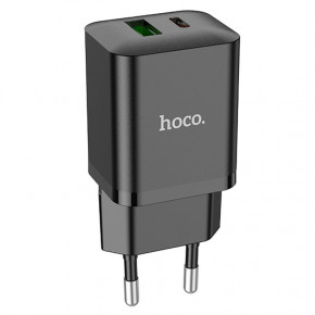  Hoco N28 Founder 20W Type-C + USB Black