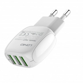   LDNIO Micro USB Cable A3315 |3USB, 3.1A|  5