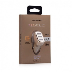   Momax Elite (UC5L) 3 USB 4.4A  (BS-000042202) 4