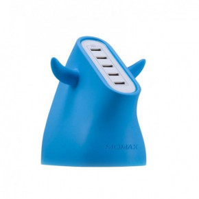   Momax U.Bull (UM5SUKB) (40W) 5 USB 5 A Blue (BS-000044576)