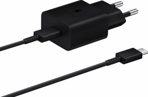    Samsung 15W Power Adapter (w C to C Cable) Black (EP-T1510XBEGRU)