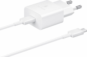    Samsung 15W Power Adapter (w C to C Cable) White (EP-T1510XWEGRU)