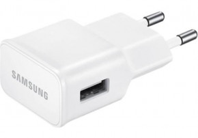     Samsung 1USB 2A White (EP-TA12EWEUGRU) + cable MicroUSB (0)