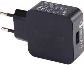   Tronsmart WC1T Quick Charge 3.0 Wall Charger + Micro Cable Black (1)