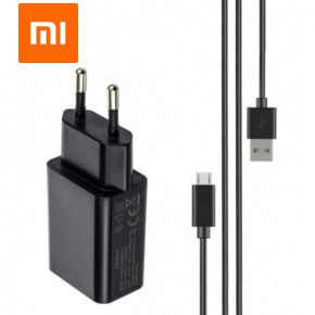   Xiaomi 5V 2A EU standard charger with USB Black