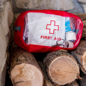  Exped CLEAR CUBE FIRST AID M Red (018.0343) 3