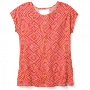  SmartWool Wms Merino 150 Pattern Tee Bright Coral S (1033-SW 16034.494-S)