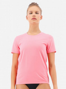   TYR Womens SunDefense Short Sleeve Shirt, Coral, L (TSFSS7A-832-L)