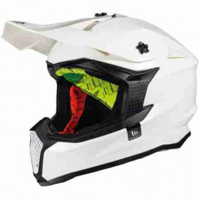  MT Helmets FALCON SOLID A0 Gloss Pearl White M 3