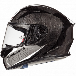  MT Helmets KRE GLOSS SNAKE CARBON 2.0 Grey S