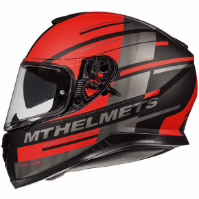  MT Helmets Thunder 3 SV PITLANE Matt Red XL 5