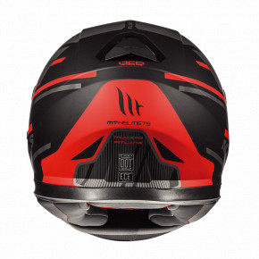  MT Helmets Thunder 3 SV PITLANE Matt Red XS 4