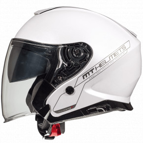  MT Helmets Thunder 3 Jet Solid Gloss White XXL