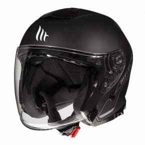  MT Helmets Thunder 3 Jet Solid Matt Black XS 4
