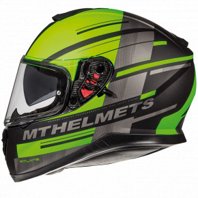  MT Helmets Thunder 3 SV PITLANE Matt Fluor Green XL