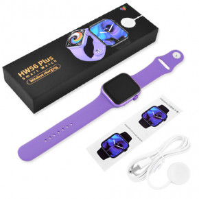 - Smart Watch HW56 PLUS     purple (8573) 4