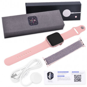  - Smart Watch Series 6 FK99PLUS 44mm Aluminium 2    pink (8202) (5)