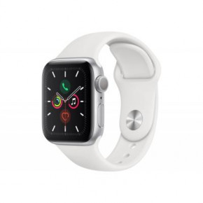 - Apple Watch Series 5 GPS, 40mm Silver Aluminium Case with White Sp (MWV62UL/A) 3