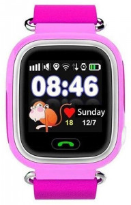 - UWatch Q90 Kid smart watch Pink #I/S