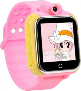 - UWatch Q200 Kid smart watch Pink #I/S 4