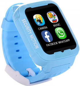 - UWatch K3 Kids waterproof smart watch Blue #I/S 3
