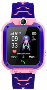  - Uwatch Q12 Kid smart watch Pink (0)