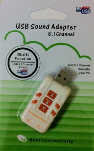   USB Virtual 8.1 Channel RTL  (B00240)