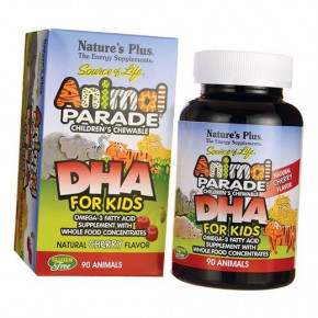   Nature's Plus Animal Parade Source of Life DHA Childrens 90   (67375003)