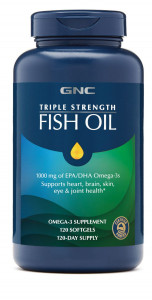   GNC Triple Strength Fish Oil 120  (4384303391)