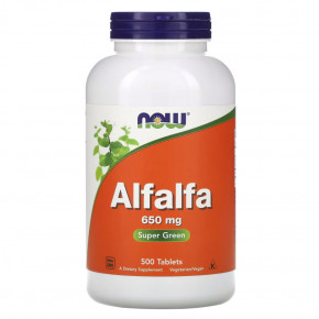  NOW Alfalfa 650 mg 500  