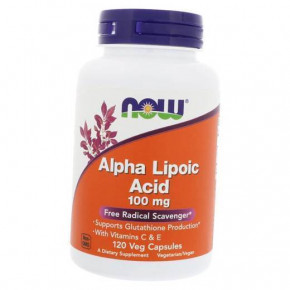   NOW Alpha Lipoic Acid 100 mg Veg Capsules 120  (4384301177)