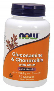  NOW Glucosamine  Chondroitin with MSM Capsules 90  (4384301025)